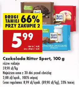 Biedronka Czekolada Ritter Sport oferta