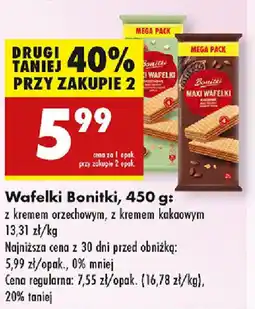 Biedronka Wafelki Bonitki oferta