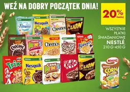 Biedronka Wszystkie płatki śniadaniowe Nestlé oferta