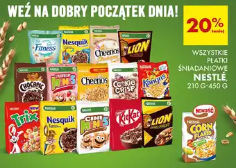 Biedronka Wszystkie płatki śniadaniowe Nestlé oferta