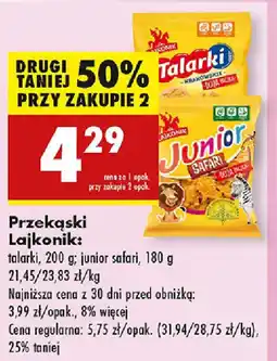 Biedronka Przekąski Lajkonik oferta
