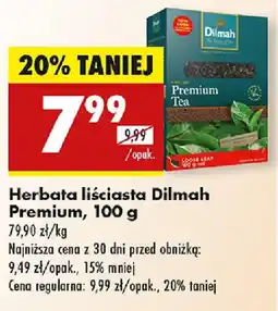 Biedronka Herbata liściasta Dilmah Premium oferta