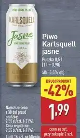 ALDI Piwo Karlsquell Jasne Pełne oferta