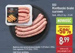 ALDI Kiełbaski białe surowe Bbq (Aldi) oferta