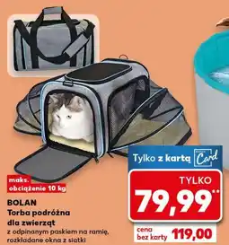 Kaufland Torba podróżna dla zwierząt do 10 kg oferta