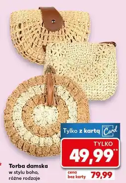 Kaufland Torba damska w stylu boho oferta