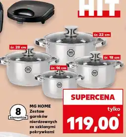 Kaufland Zestaw garnków Mg Home oferta