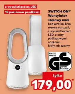 Kaufland Wentylator stołowy mini Switch On oferta