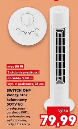 Kaufland Wentylator kolumnowy stvl 50 Switch On oferta