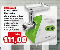 Kaufland Maszynka do mielenia mięsa Esperanza oferta