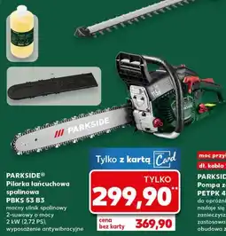 Kaufland Pilarka łańcuchowa pbks 53 b3 Parkside oferta