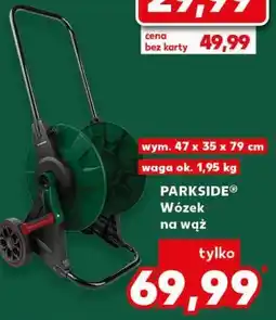 Kaufland Wózek na wąż ogrodowy Parkside oferta