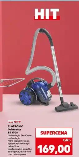 Kaufland Odkurzacz bezworkowy bs1308 Clatronic oferta