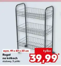 Kaufland Regał na kółkach 41 x 23 63 cm oferta