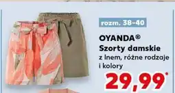 Kaufland Szorty damskie 38-40 Oyanda oferta