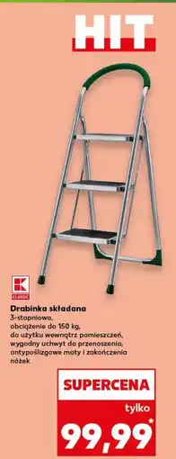 Kaufland Drabina składana 3-stopniowa K-Classic Myproject oferta