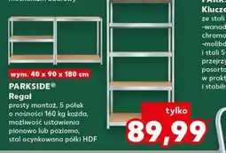 Kaufland Regał 5 półek 90 x 180 40 cm Parkside oferta