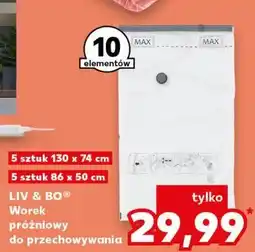 Kaufland Worki próżniowe 86 x 50 cm + 130 74 Liv & Bo oferta