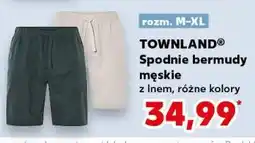 Kaufland Bermudy męskie m-xl Townland oferta