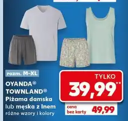 Kaufland Piżama męska m-xl Oyanda oferta