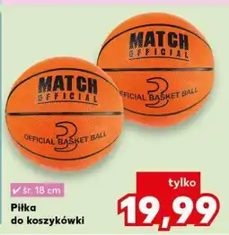 Kaufland Piłka do koszykówki 18 cm oferta