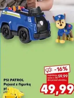 Kaufland Pojazd psi patrol z figurką oferta
