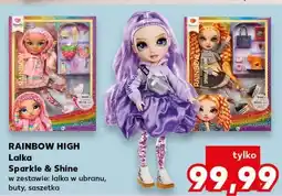 Kaufland Lalka sparkle & shine Rainbow High oferta