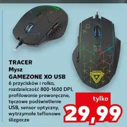 Kaufland Mysz gamezone xo rgb Tracer oferta
