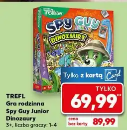 Kaufland Gra spy guy junior dinozaury Trefl oferta