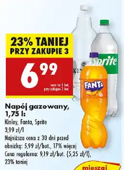 Biedronka Napój gazowany oferta