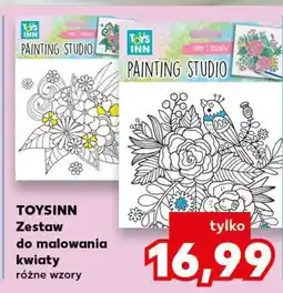 Kaufland Zestaw do malowania kwiaty Toys Inn oferta