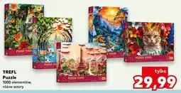 Kaufland Puzzle 1000 elementów Trefl oferta