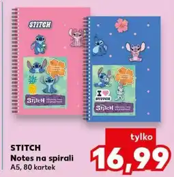 Kaufland Notes a5 80 kartek oferta
