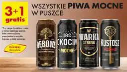Biedronka Wszystkie piwa mocne w puszce oferta