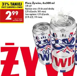 Biedronka Piwo Żywiec oferta