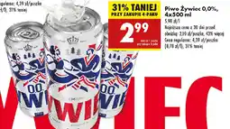 Biedronka Piwo Żywiec 0,0% oferta