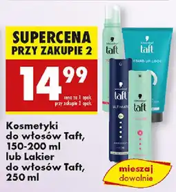 Biedronka Kosmetyki do włosów Taft, Lakier do włosów Taft oferta