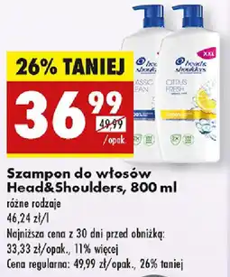 Biedronka Szampon do włosów Head&Shoulders oferta