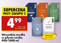 Biedronka Wszystkie mydła w płynie Linda oferta