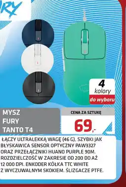 Alsen Mysz Fury Tanto T4 oferta