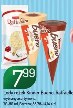 Avita Lody rożek Kinder Bueno, Raffaello oferta