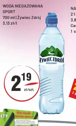 Sedal Woda niegazowana Zywiec Zdrój Sport oferta