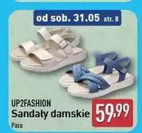 ALDI Sandały damskie 37-39 Up2Fashion oferta