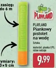 ALDI Pistolet piankowy na wodę Playland oferta