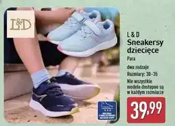 ALDI Sneakersy dziecięce 30-35 L&D oferta