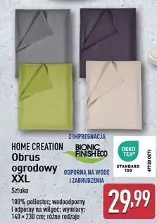 ALDI Obrus ogrodowy 140 x 230 cm Home Creation oferta