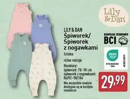 ALDI Śpiworek z nogawkami 70-90 Lily & Dan oferta