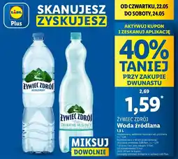 Lidl Woda niegazowana Żywiec Zdrój oferta