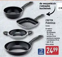 ALDI Patelnia do smażenia i serwowania 20 cm Crofton oferta