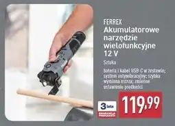 ALDI Narzędzie wielofunkcyjne akumulatorowe 12 v Ferrex oferta